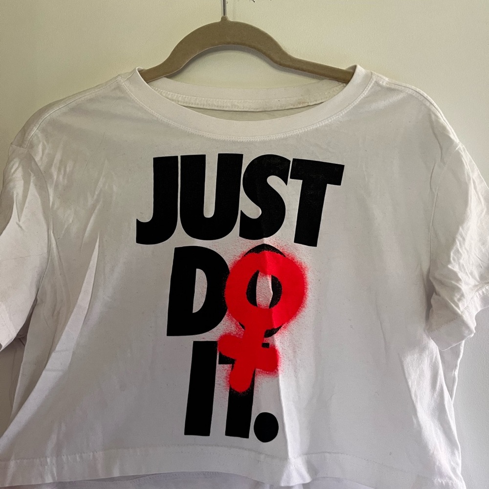 White Graphic Women’s T-Shirt